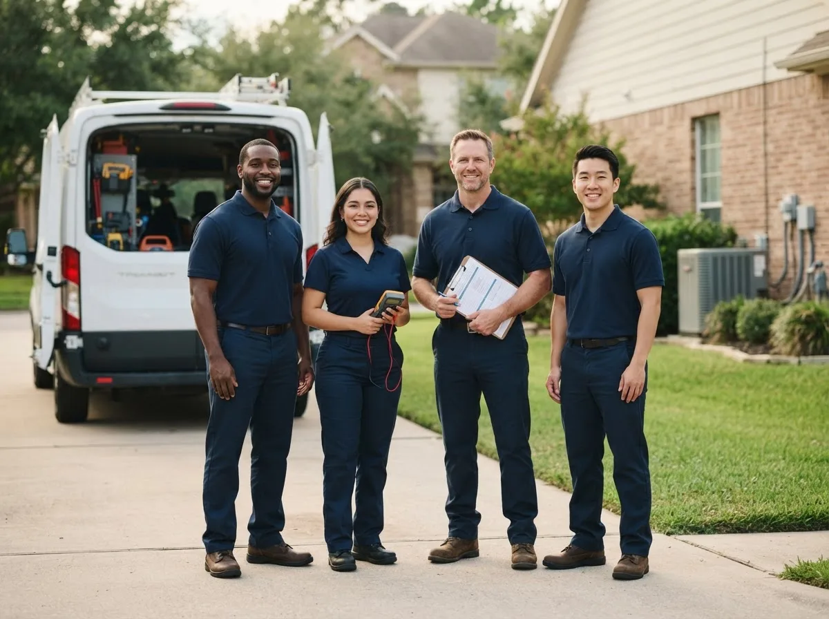 Certified HVAC technician near Happy, TX